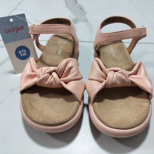 Cat and Jack Toddler Girls' Pam Footbed sandals